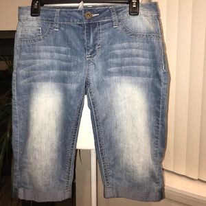 Soundgirl Cuffed Bermuda Shorts